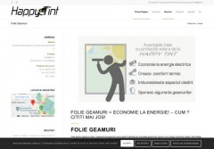 Folie Geamuri cu protectie termica si solara pentru geam termopan
